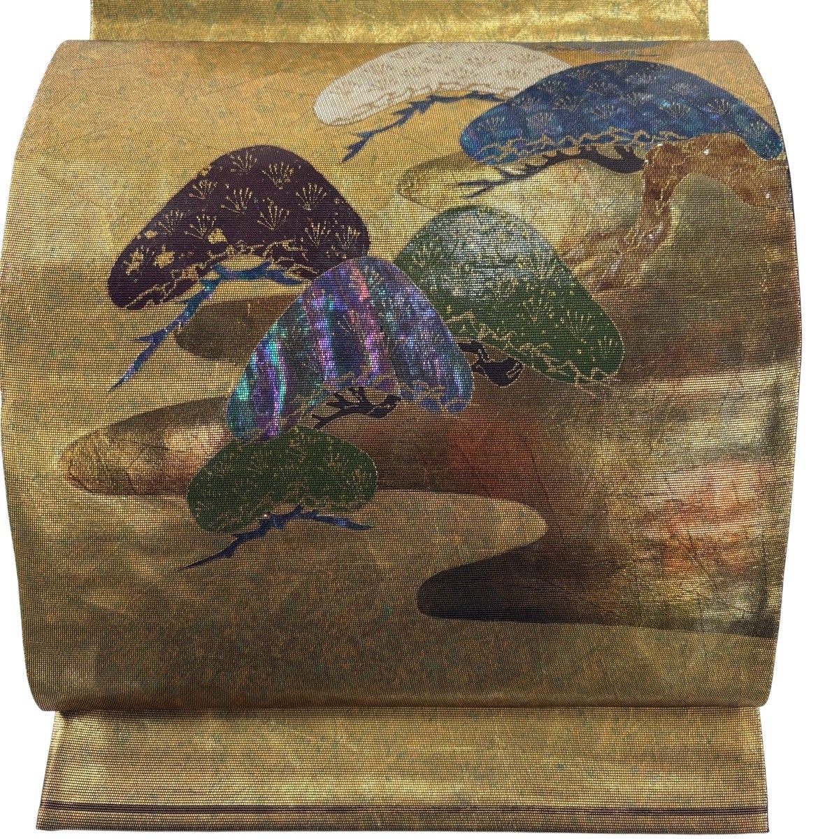 袋帯 秀品 お太鼓柄 正絹 【中古】 美品】 袋帯 秀品 お太鼓柄 正絹 【中古】の通販 by バイセル ラクマ店