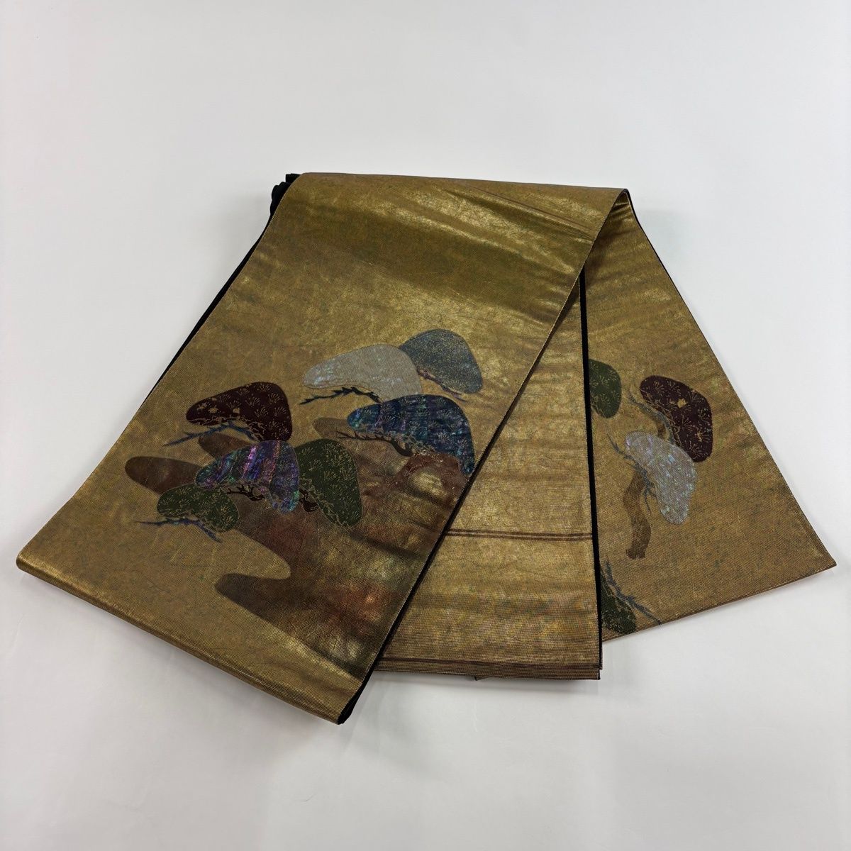 袋帯 美品 名品 お太鼓柄 正絹 【中古】 美品】 袋帯 名品 お太鼓柄 正絹 【中古】の通販 by バイセル ラクマ店