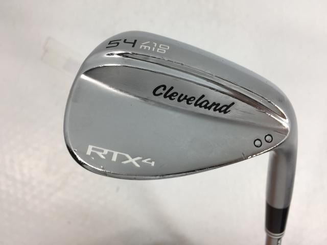 返品OK 【中古ゴルフクラブ】クリーブランド RTX-4 ツアーサテン ウェッジ 54.10 MID 2018 NSプロ MODUS3 TOUR120 AW