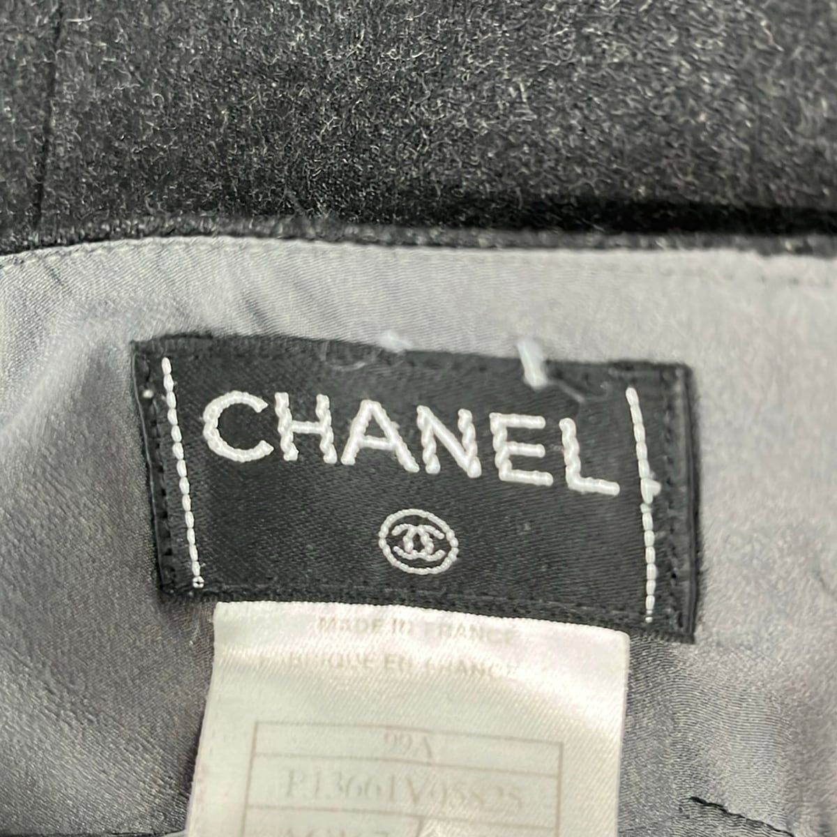 CHANEL(シャネル) スカート サイズ38 M レディース - P13661 黒 ひざ丈