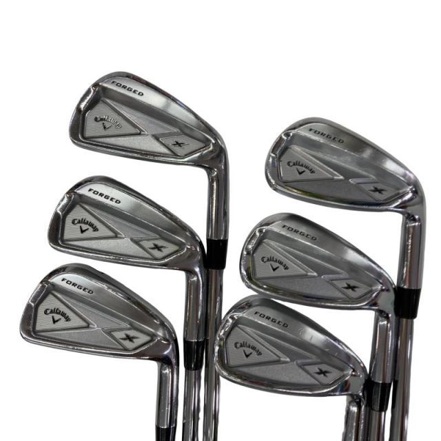 【中古】 キャロウェイ X FORGED(2013) 6S アイアンセット IR リシャフト (フレックスその他) メンズ 男性用 右利き 右用 Cランク ゴルフクラブ