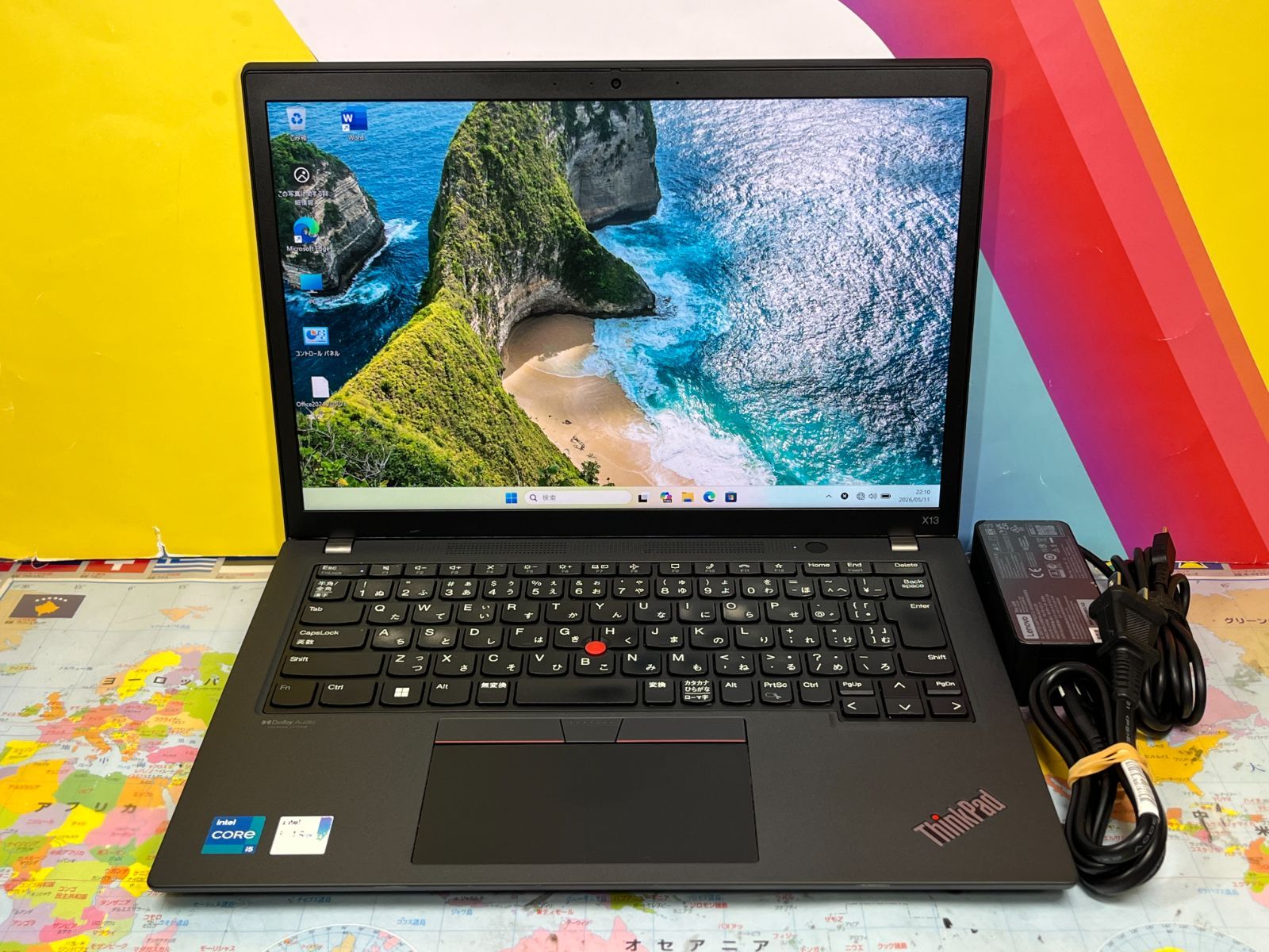 16GB レノボ X13 Gen2 13.3型 軽量 Office ノートPC