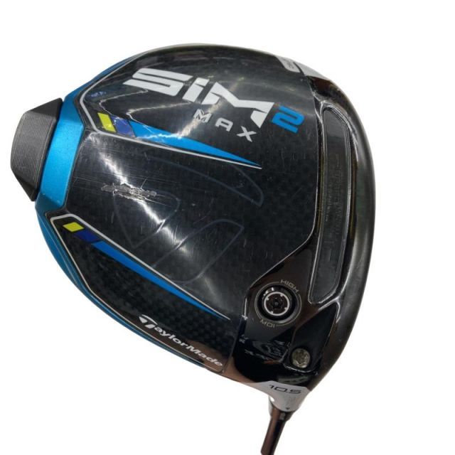【中古】 テーラーメイド SIM2 MAX 10.5° ドライバー DR TENSEI BLUE TM50(SIM2 DR) (フレックスS) メンズ 男性用 右利き 右用 Cランク ゴルフクラブ