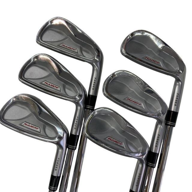 【中古】 ヨネックス CYBER STAR NANO V NEXTAGE FORGED 6S アイアンセット IR 純正特注シャフト (フレックスS) メンズ 男性用 右利き 右用 Cランク ゴルフクラブ