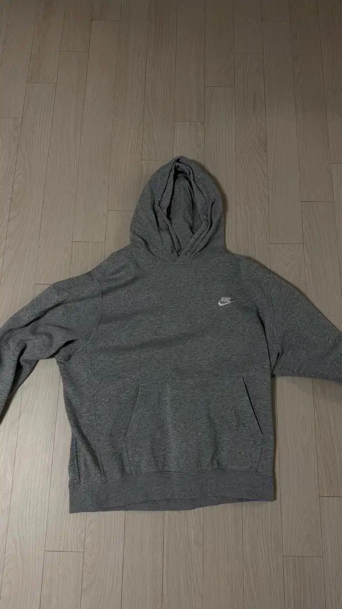 ナイキ グレー 起毛 WHO フードTシャツ XL