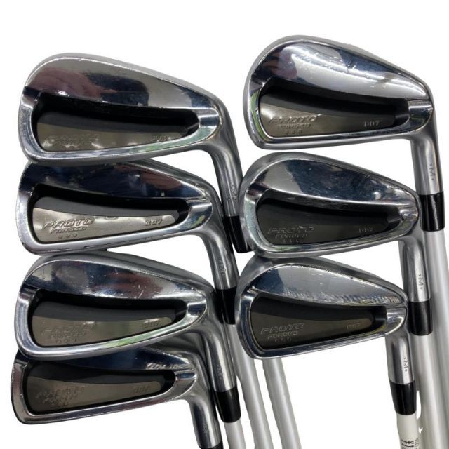 【中古】 PROTO-CONCEPT PROTO-CONCEPT FORGED IRON PC C07 7S アイアンセット IR リシャフト (フレックスその他) メンズ 男性用 右利き 右用 Cランク ゴルフクラブ 89,250円