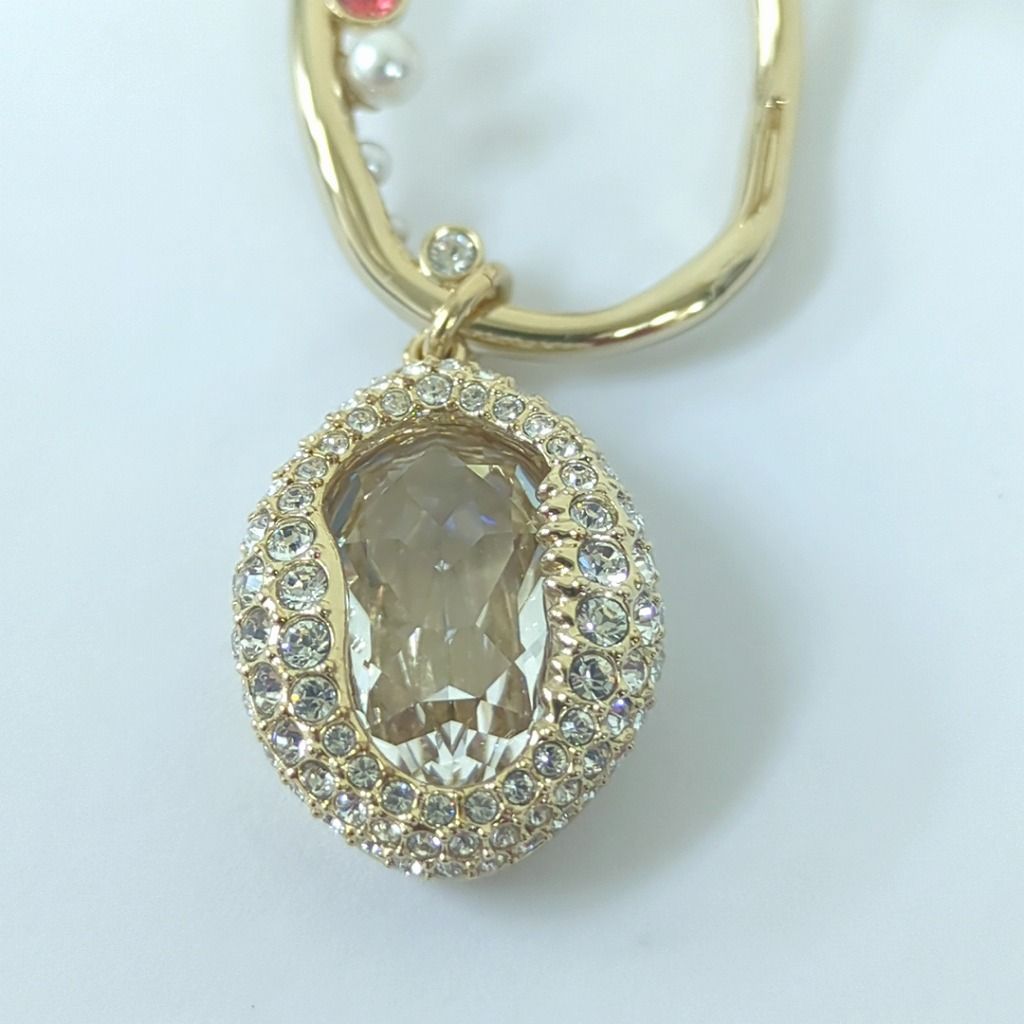 スワロフスキー Swarovski Shell Pierced ピアス - メルカリ