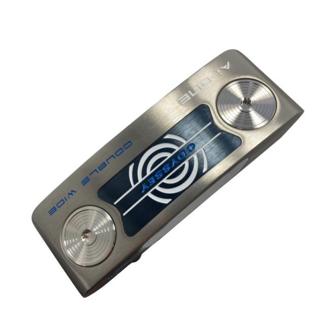 【中古】 オデッセイ Ai-ONE DOUBLE WIDE DB シルバー 34インチ パター PT STROKE LAB 90 スチール (フレックスその他) メンズ 男性用 右利き 右用 Bランク ゴルフクラブ