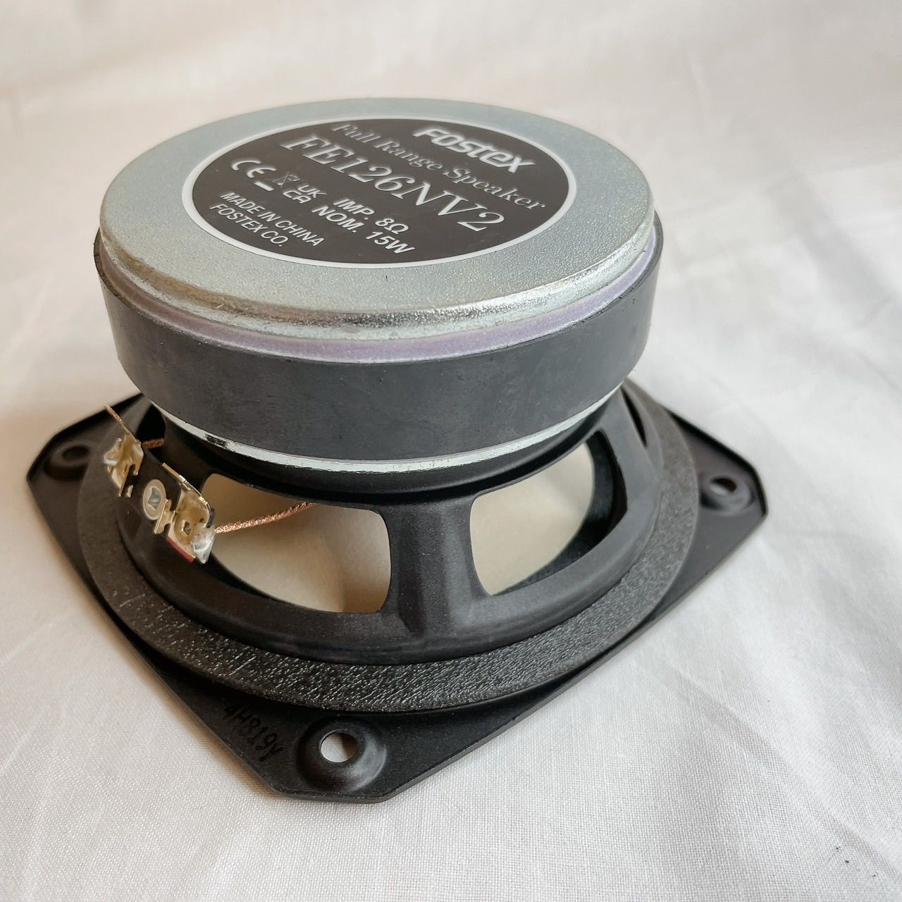 FOSTEX FE126NV2 フルレンジスピーカー スピーカーユニット バックロードホーン 自作スピーカー オーディオ 高音質 90s vintage FOSTEX FE126NV2 フルレンジスピーカー スピーカーユニット バックロードホーン 自作スピーカー オーディオ 高音質 90s vintage