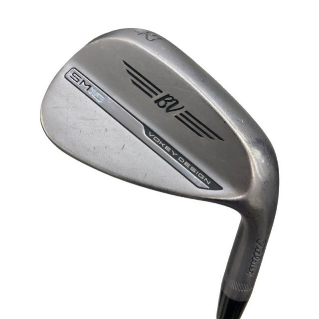 【中古】 タイトリスト VOKEY SPIN MILLED SM10 ニッケル 52°/08°F ウェッジ WG Dynamic Gold (フレックスS) メンズ 男性用 右利き 右用 Cランク ゴルフクラブ