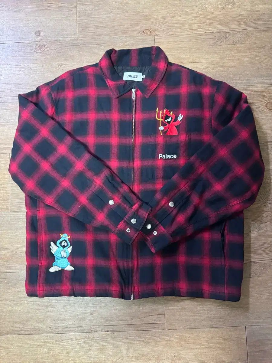 パレス ジップアップ シャツ XL
