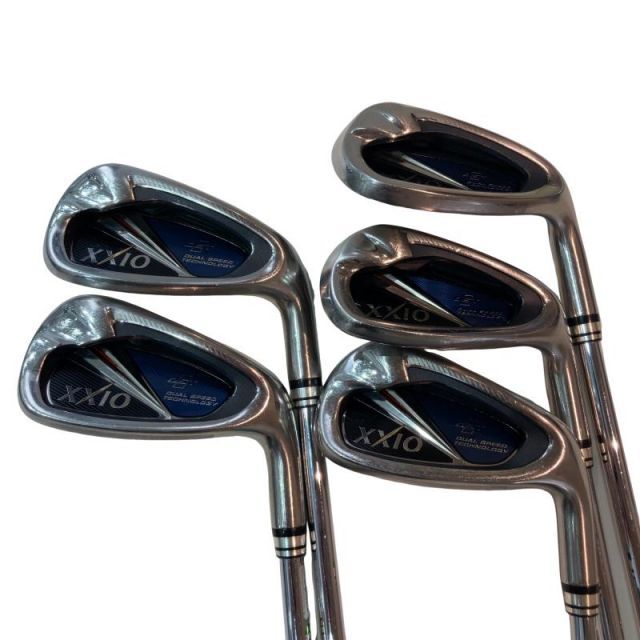 【中古】 ダンロップ XXIO(2014) 5S アイアンセット IR NS PRO 900GH D.S.T for XXIO (フレックスS) メンズ 男性用 右利き 右用 Cランク ゴルフクラブ