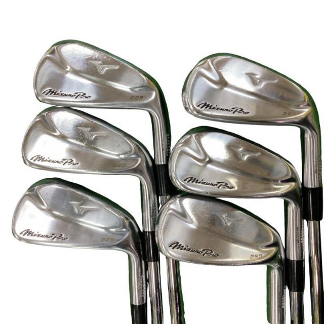 【中古】 ミズノ Mizuno Pro 225 6S アイアンセット IR NS PRO MODUS3 TOUR105 (フレックスS) メンズ 男性用 右利き 右用 Cランク ゴルフクラブ