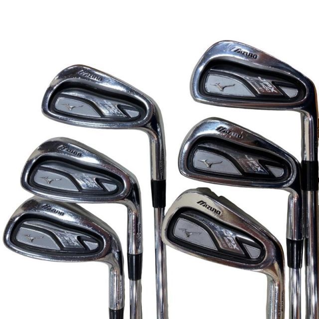 【中古】 ミズノ JPX 800 FORGED 6S アイアンセット IR 純正特注シャフト (フレックスR) メンズ 男性用 右利き 右用 Cランク ゴルフクラブ