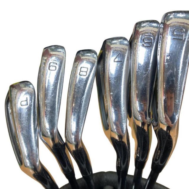 【中古】 ミズノ JPX 800 FORGED 6S アイアンセット IR 純正特注シャフト (フレックスR) メンズ 男性用 右利き 右用 Cランク ゴルフクラブ