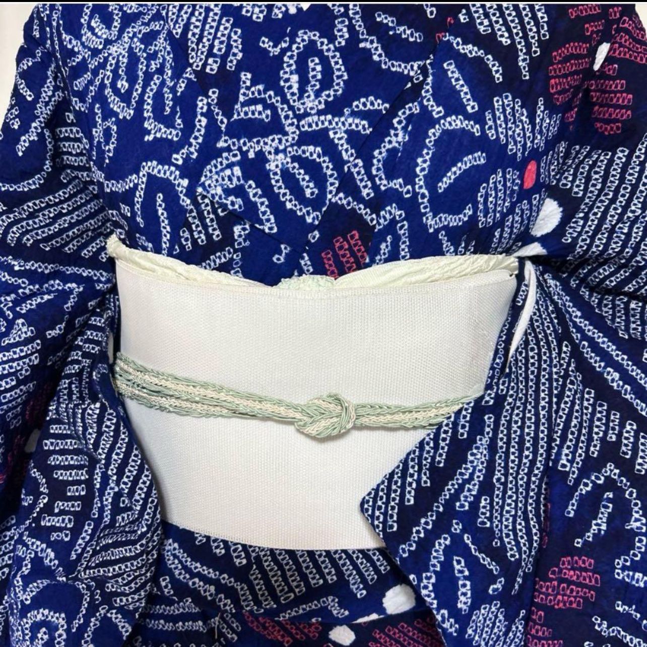希少 有松絞り 単衣 夏着物 フルセット 極美品 高級浴衣 夏帯 瑠璃色 希少 有松絞り 単衣 夏着物 フルセット 極美品 高級浴衣 夏帯 瑠璃色