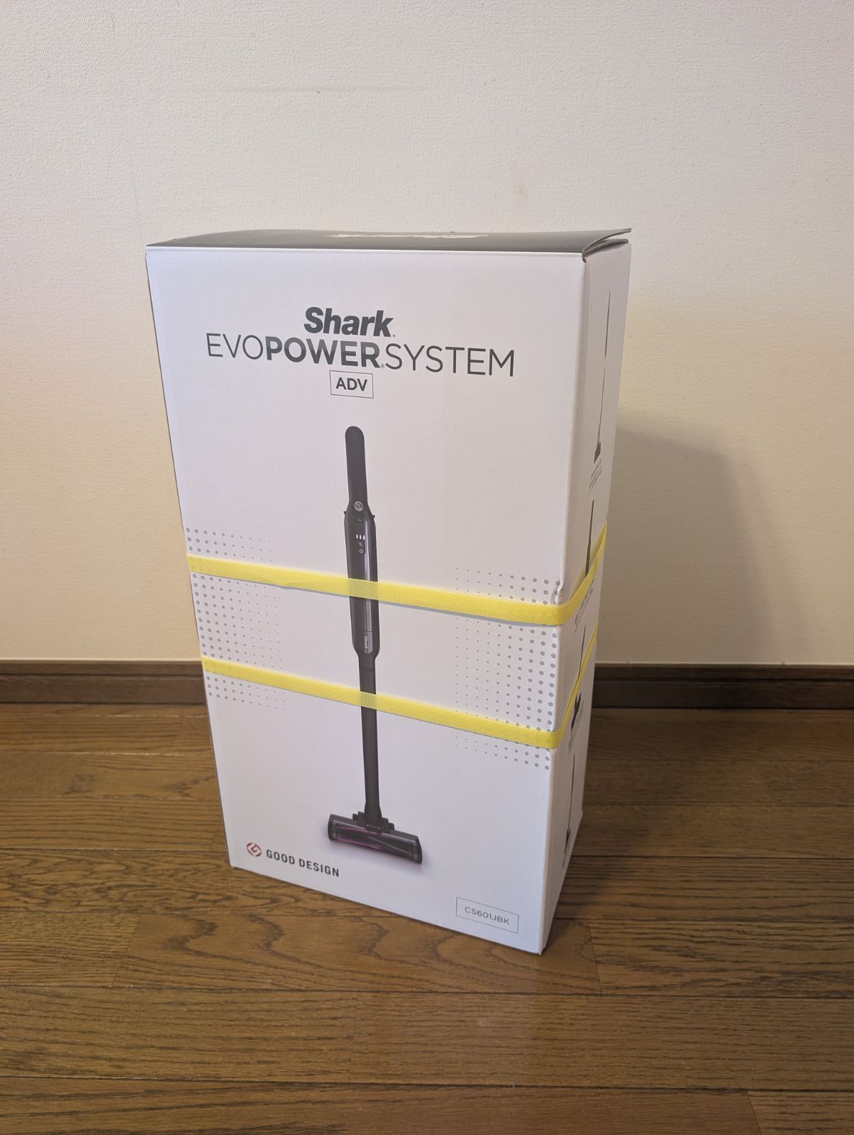 【新品】Shark EVOPOWER SYSTEM ADV CS601JBK 掃除機
