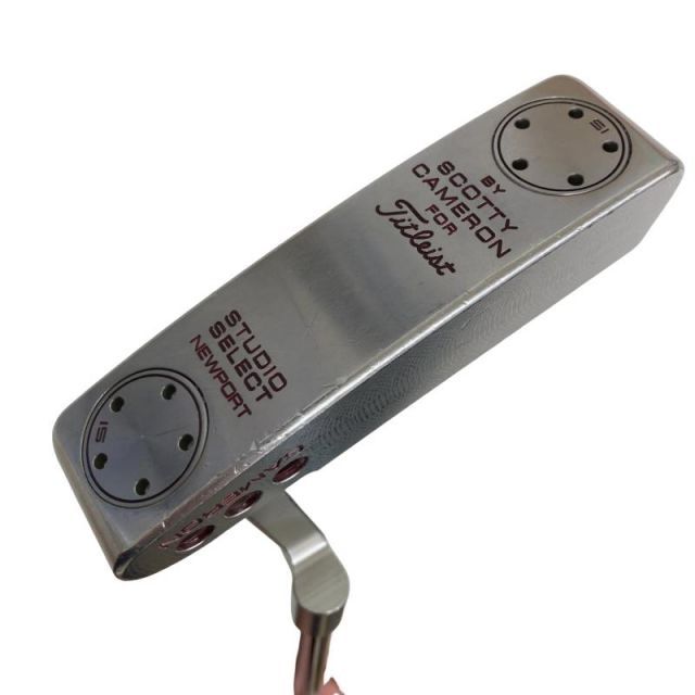 【中古】 タイトリスト SCOTTY CAMERON STUDIO SELECT NEWPORT 34インチ(15g) パター PT スチール (フレックスその他) メンズ 男性用 右利き 右用 Cランク ゴルフクラブ