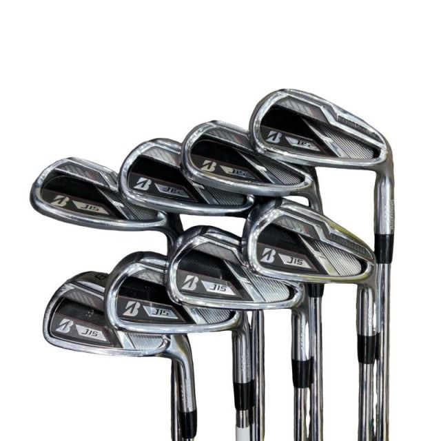 【中古】 ブリヂストン BRIDGESTONE J15 8S アイアンセット IR NS PRO 950GH (フレックスS) メンズ 男性用 右利き 右用 Cランク ゴルフクラブ