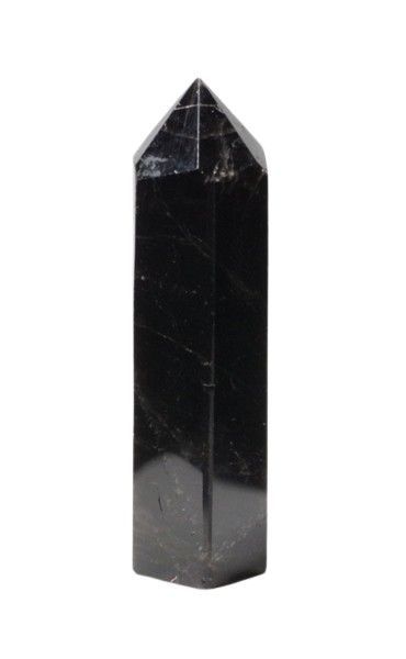 特大サイズ 天然石✩.*˚六方石モリオン　ポイント✩.*˚ モリオン ポイント 六角柱 69mm (48g) 山東省産 天然黒水晶 モリオン