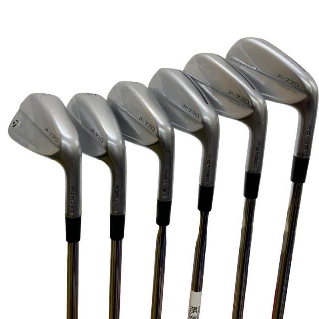 【中古】 テーラーメイド Taylor Made P・770(2023) 6S アイアンセット IR Dynamic Gold EX TOUR ISSUE (フレックスS) メンズ 男性用 右利き 右用 Cランク ゴルフクラブ