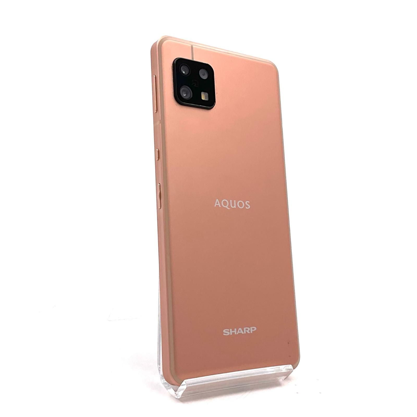 AQUOS sense6 ピンク 全額返金保証】【最速発送】SHARP AQUOS sense6 64GB ピンク SH-RM19