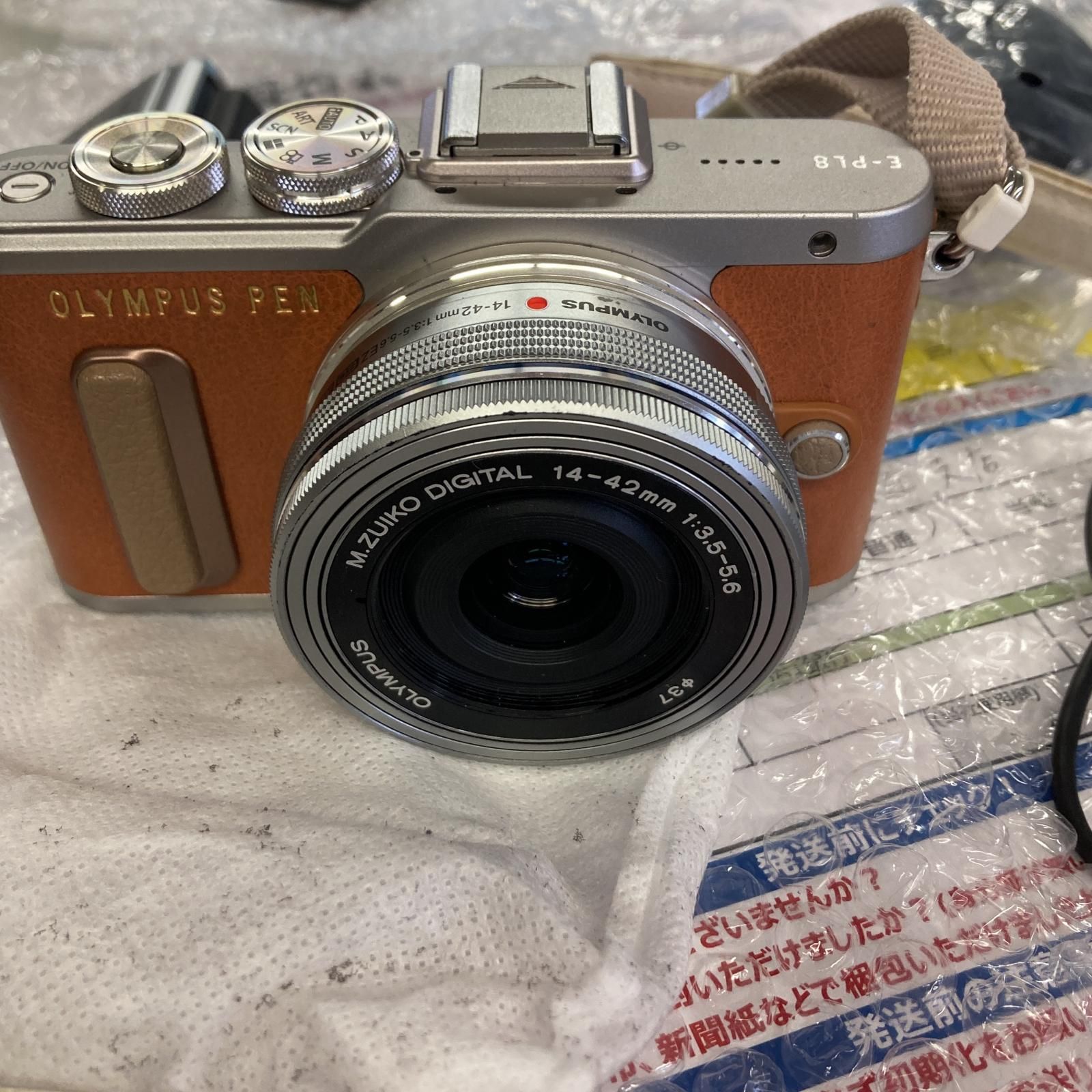 全額返金保証】【最速発送】OLYMPUS デジタル一眼 PEN E-PL8 14-42mm
