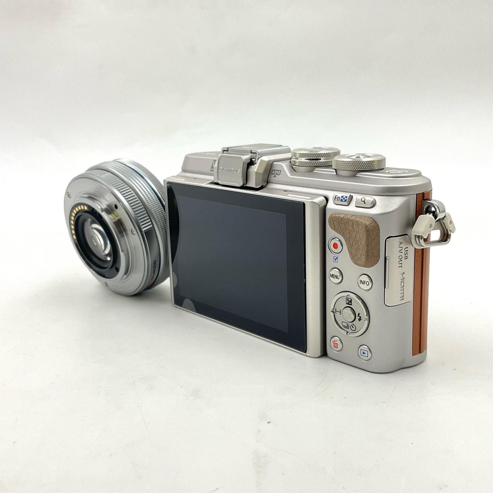 全額返金保証】【最速発送】OLYMPUS デジタル一眼 PEN E-PL8 14-42mm