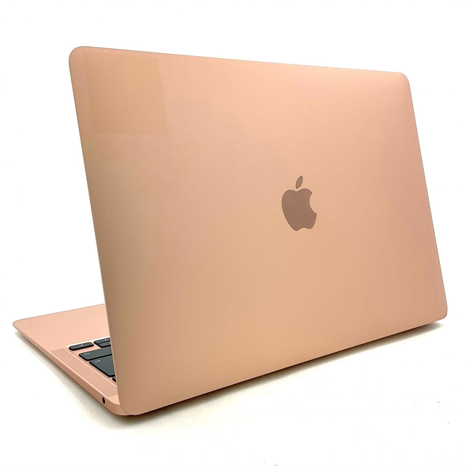 美品】MacBook Air M1 2020 ゴールド 97% 動作確認済 - メルカリ