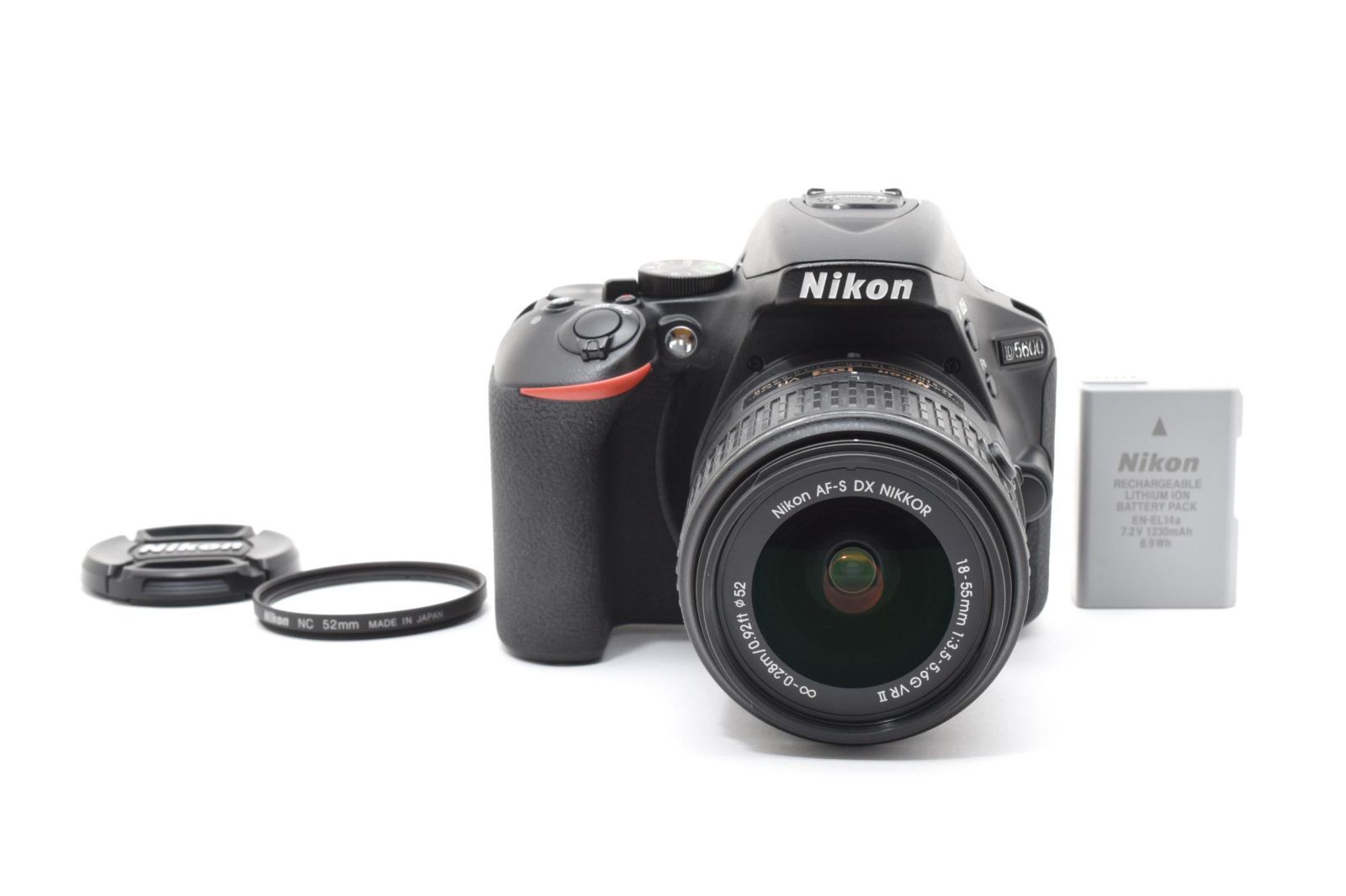 ★極上品・ショット回数42回★ ニコン NIKON D5600 AF-S 18-55mm F3.5 5.6GII DX VR #4899W0553