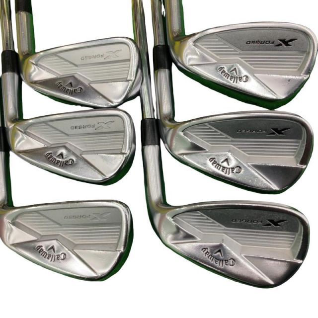 【中古】 キャロウェイ X FORGED(2018) 8S アイアンセット IR Dynamic Gold (フレックスS) メンズ 男性用 右利き 右用 Cランク ゴルフクラブ