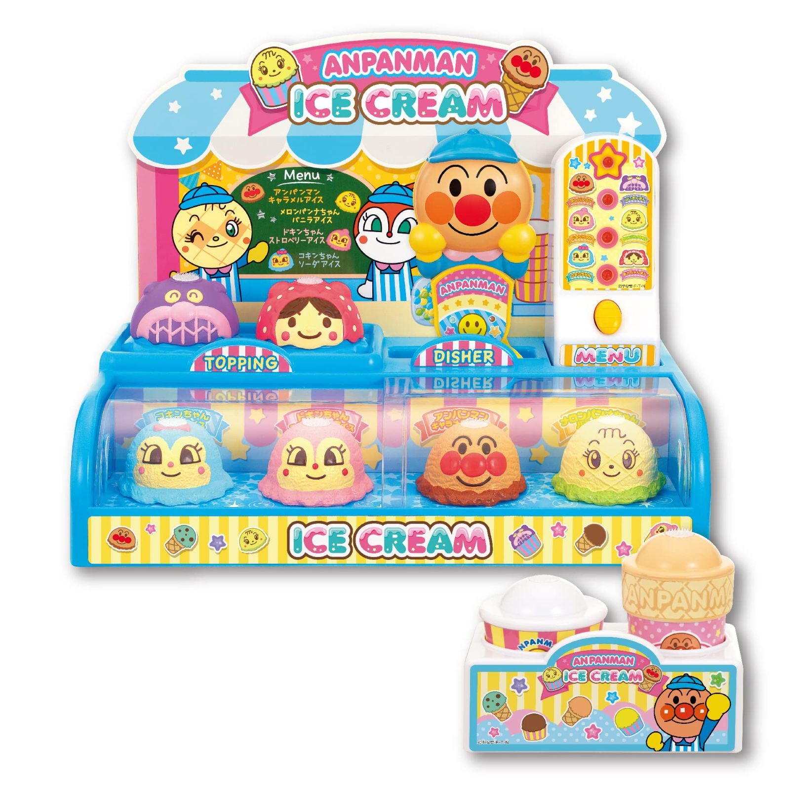 【在庫処分】ジョイパレット(JOYPALETTE) アンパンマン のっけてポン! NEW アンパンマンのアイスちょうだい!!