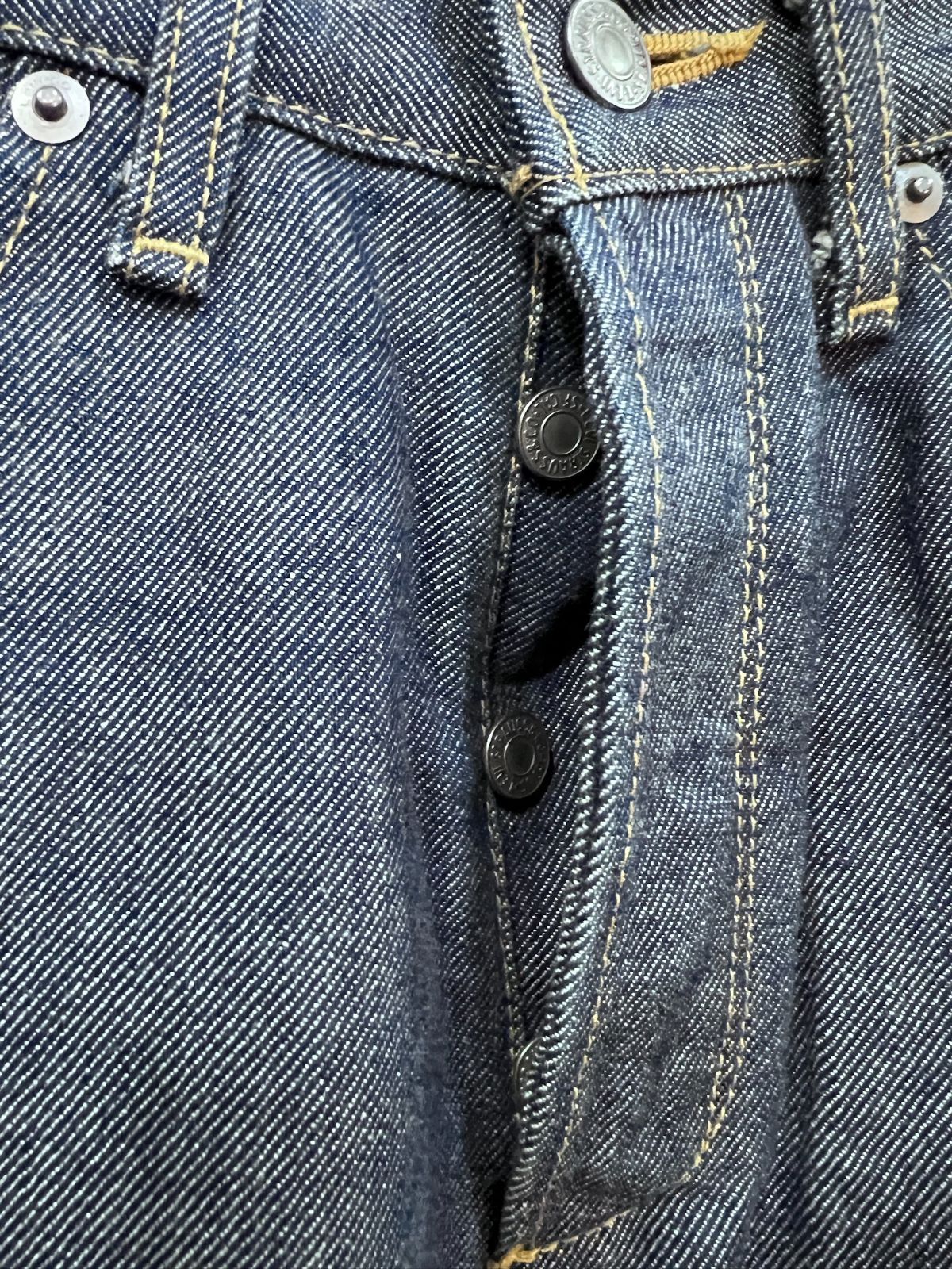 美品 00年 Levi's ENGINEERED JEANS REGULAR 立体裁断デニム ジーンズ