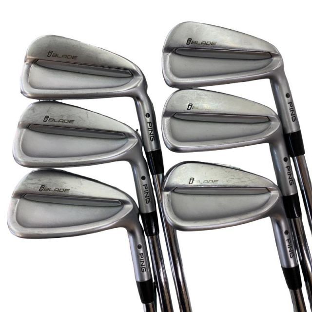 【中古】 ピン i BLADE 6S アイアンセット IR Dynamic Gold (フレックスS) メンズ 男性用 右利き 右用 Cランク ゴルフクラブ