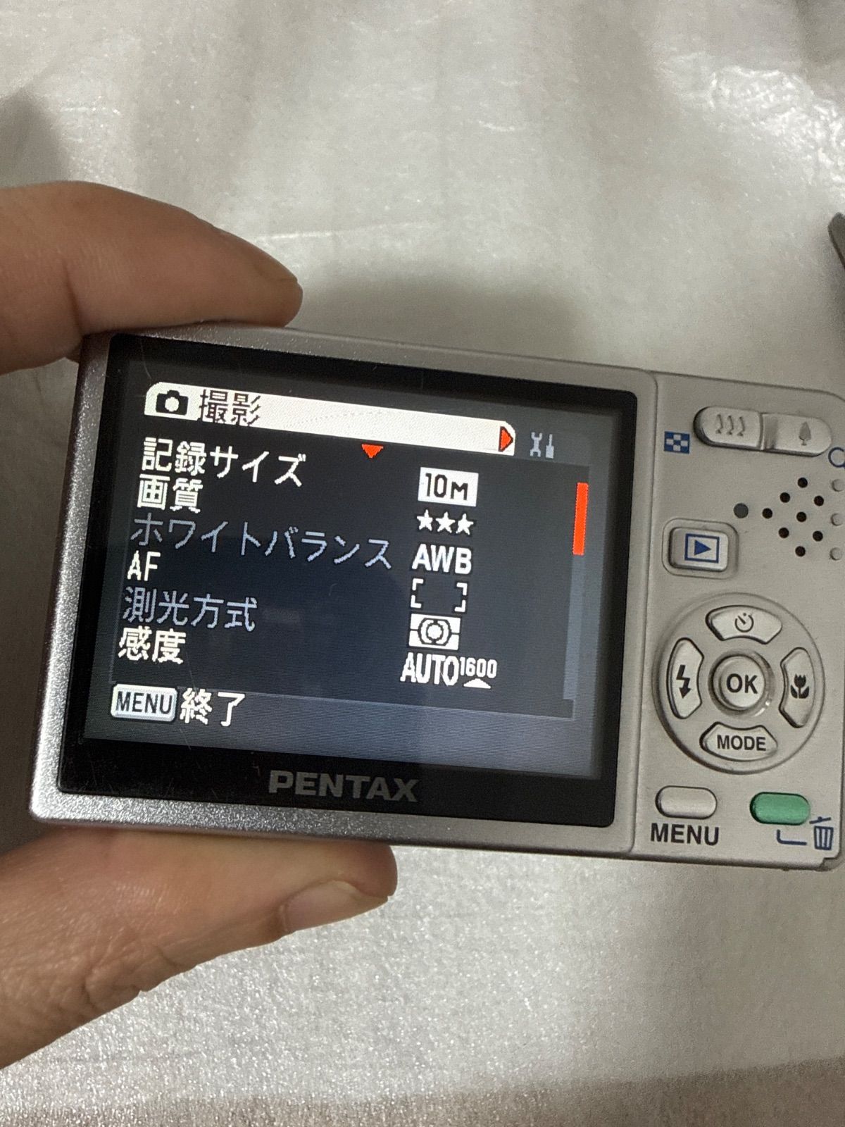 ❗️動作良好❗️デジカメ 本体 PENTAX Optio S10 - メルカリ