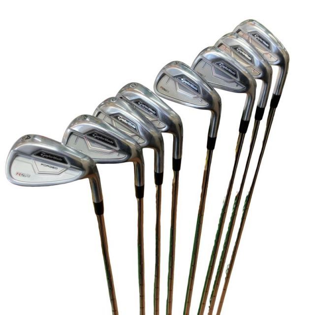 【中古】 テーラーメイド RSi 2 8S USA アイアンセット IR KBS TOUR 105 (フレックスR) メンズ 男性用 右利き 右用 Cランク ゴルフクラブ