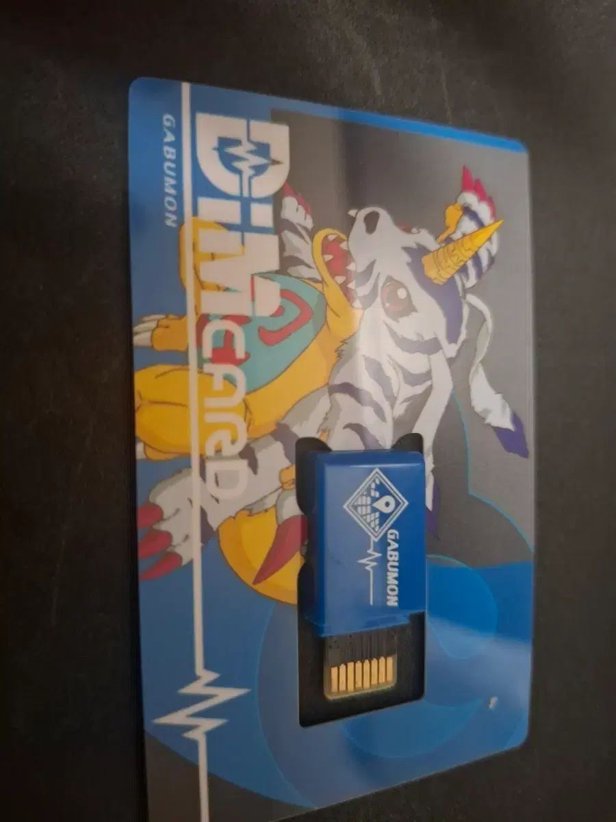 デジタルモンスター Dimカード ガブモン チップ (バイタル)