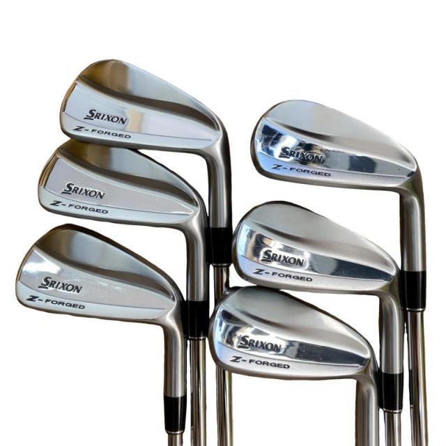 【中古】 ダンロップ SRIXON Z-FORGED 6S アイアンセット IR Dynamic Gold D.S.T (フレックスS) メンズ 男性用 右利き 右用 Cランク ゴルフクラブ