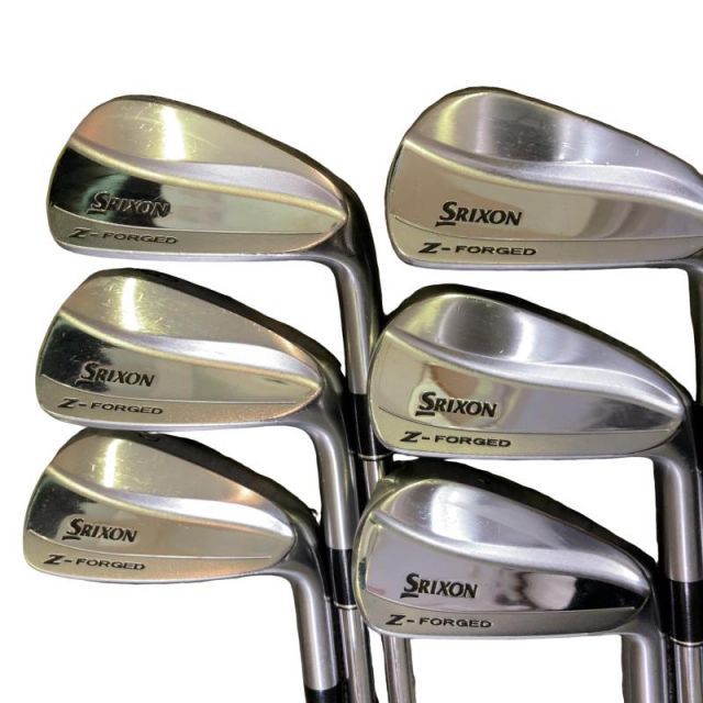 【中古】 ダンロップ SRIXON Z-FORGED 6S アイアンセット IR Dynamic Gold D.S.T (フレックスS) メンズ 男性用 右利き 右用 Cランク ゴルフクラブ
