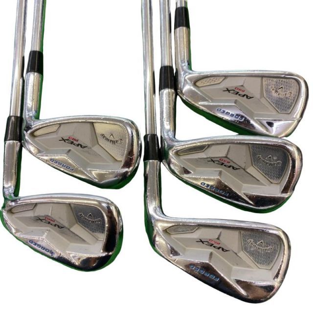 【中古】 キャロウェイ APEX PRO(2019) 6S アイアンセット IR NS PRO MODUS3 TOUR120 (フレックスS) メンズ 男性用 右利き 右用 Dランク ゴルフクラブ