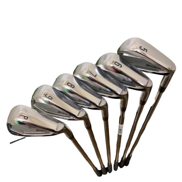 【中古】 ダンロップ SRIXON ZX5 6S アイアンセット IR NS PRO MODUS3 TOUR105 D.S.T (フレックスS) メンズ 男性用 右利き 右用 Cランク ゴルフクラブ