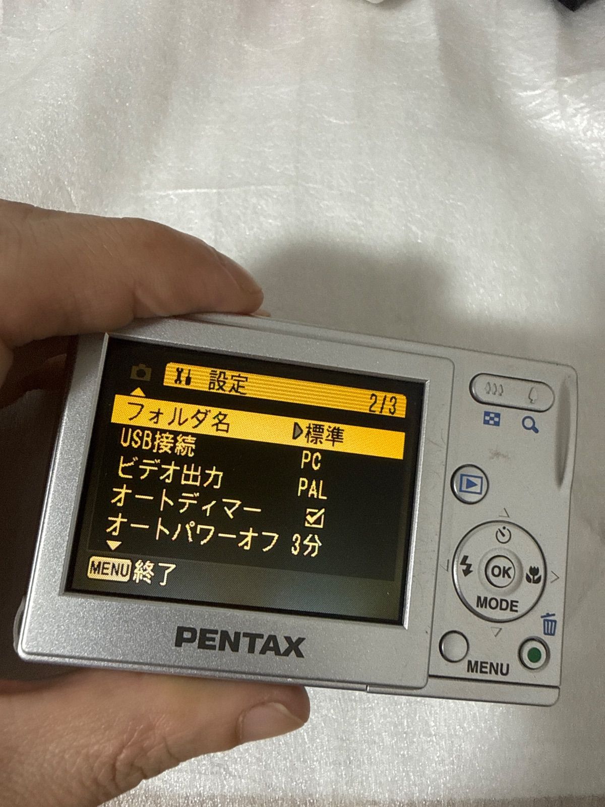 ❗️動作良好❗️デジカメ 本体 PENTAX Optio M10 - メルカリ