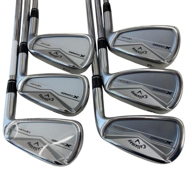 【中古】 キャロウェイ X FORGED STAR(2024) 6S アイアンセット IR NS PRO MODUS3 TOUR105 (フレックスS) メンズ 男性用 右利き 右用 Bランク ゴルフクラブ