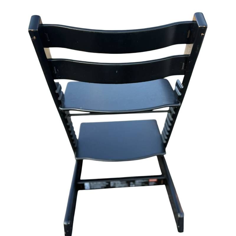 STOKKE　ハイチェア（中古） STOKKE ストッケ トリップトラップ ブラック ベビーセット付
