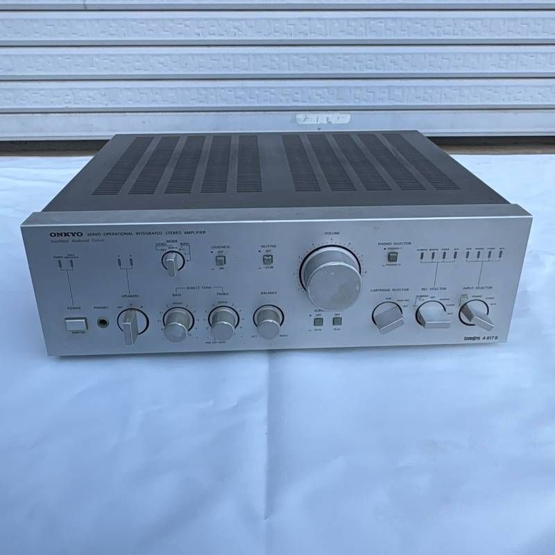 ONKYO Integra A-817D プリメインアンプ オンキョー - メルカリ
