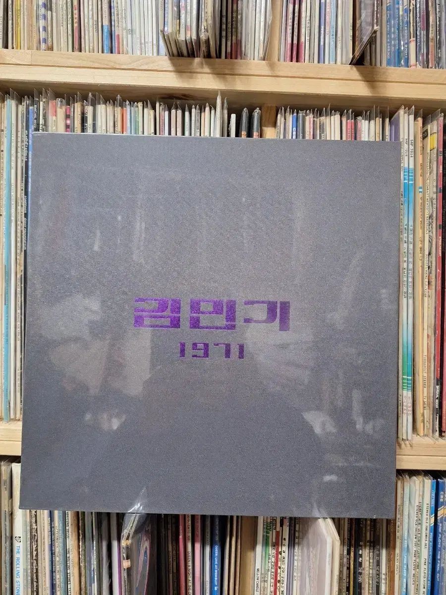 キム・ミンギ 1971 LP ブラックカラー 1LP 未開封
