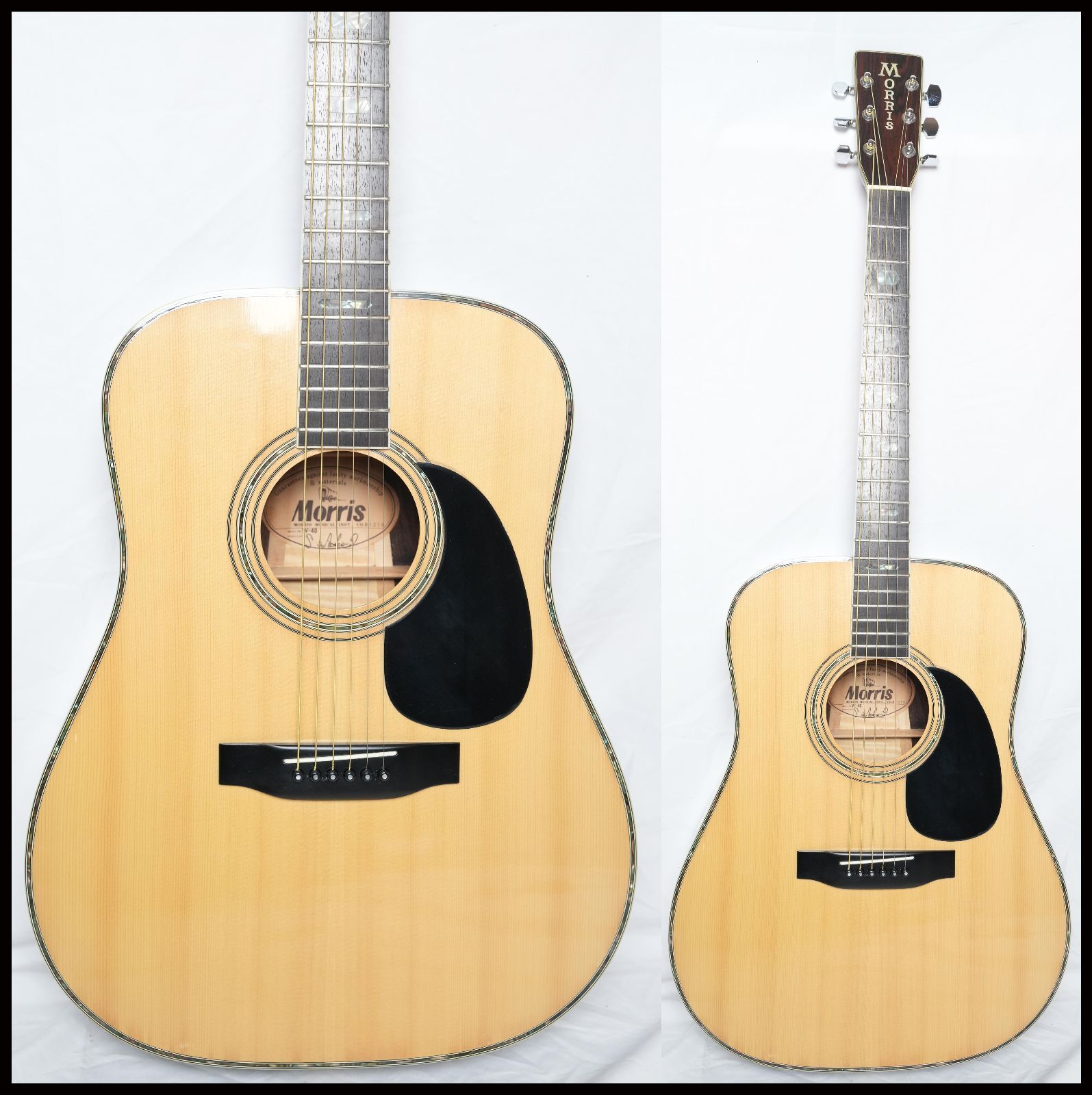 ☆Morris W-40 Natural ジャパンヴィンテージ モーリス 80年代後期