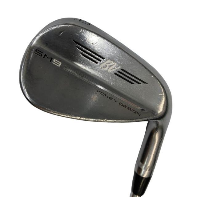【中古】 タイトリスト VOKEY SPIN MILLED SM9 ツアークロム 50°/08°F ウェッジ WG BV 105 (フレックスその他) メンズ 男性用 右利き 右用 Cランク ゴルフクラブ