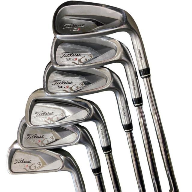 【中古】 タイトリスト Titleist VG3(2012) 6S アイアンセット IR NS PRO 950GH (フレックスS) メンズ 男性用 右利き 右用 Cランク ゴルフクラブ