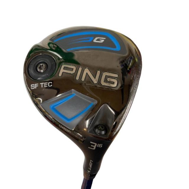 【中古】 ピン G SF TEC 3W フェアウェイウッド FW ALTA J50(フェアウェイ) (フレックスSR) メンズ 男性用 右利き 右用 Cランク ゴルフクラブ